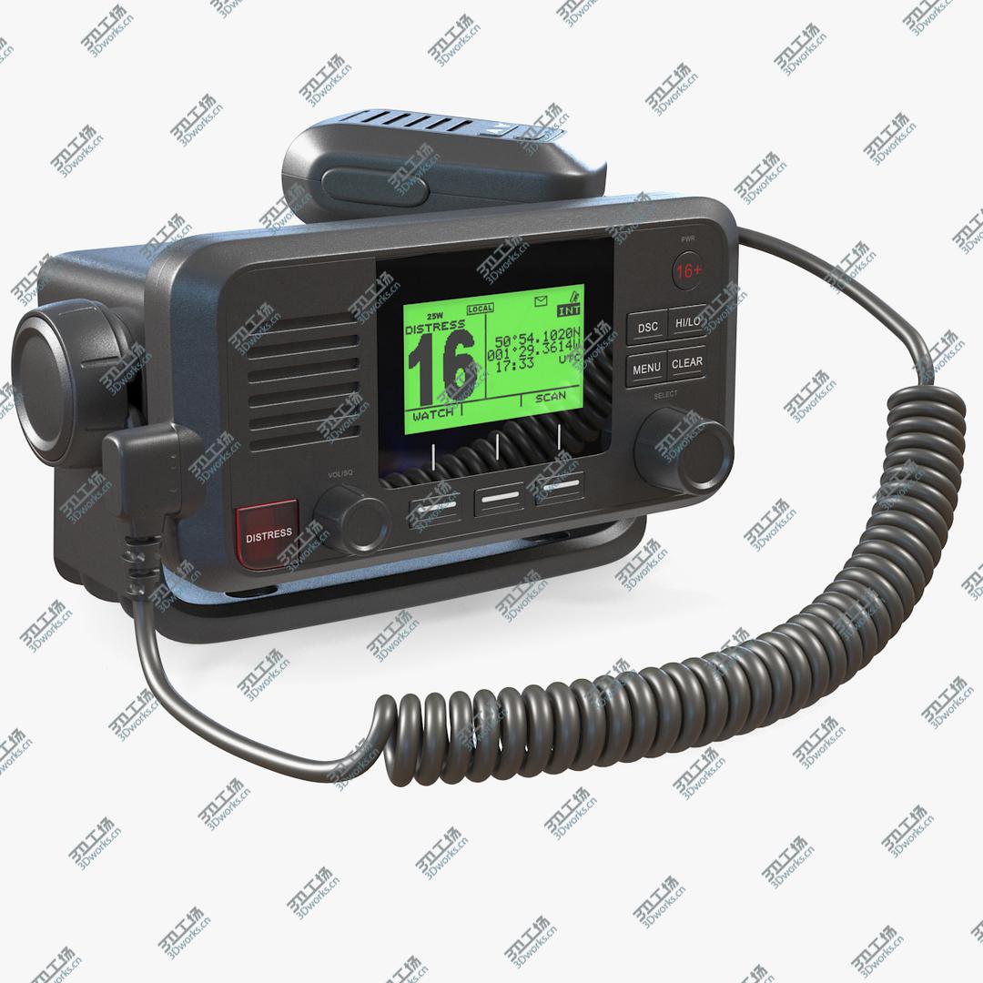 images/goods_img/2021040235/VHF Marine Base Radio Station 3D model/1.jpg